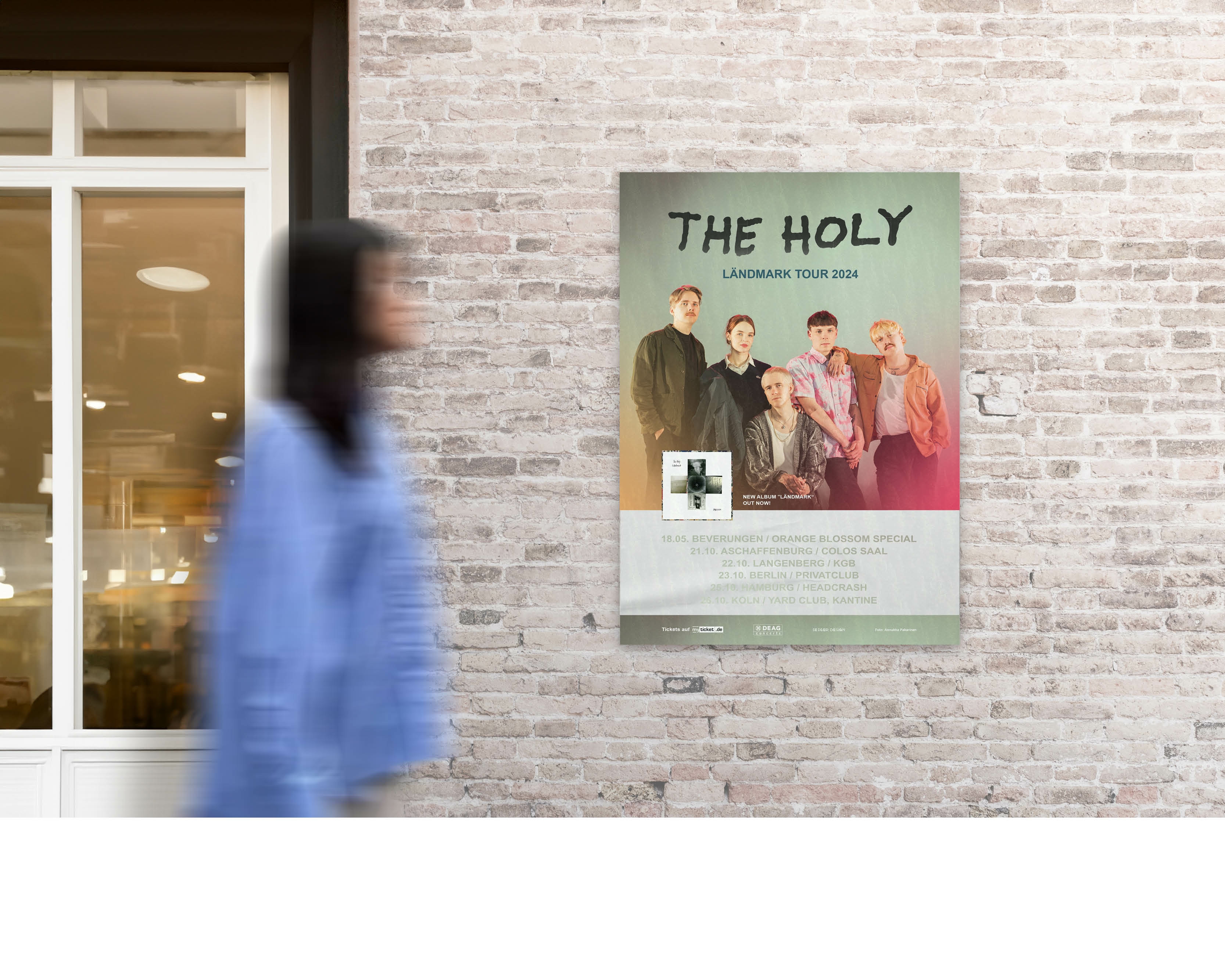 Plakate für The Holy - Ländmark Tour 2024 - DEAG