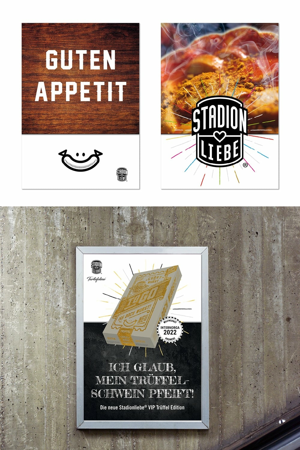 Stadionliebe Corporate Design Print und Web